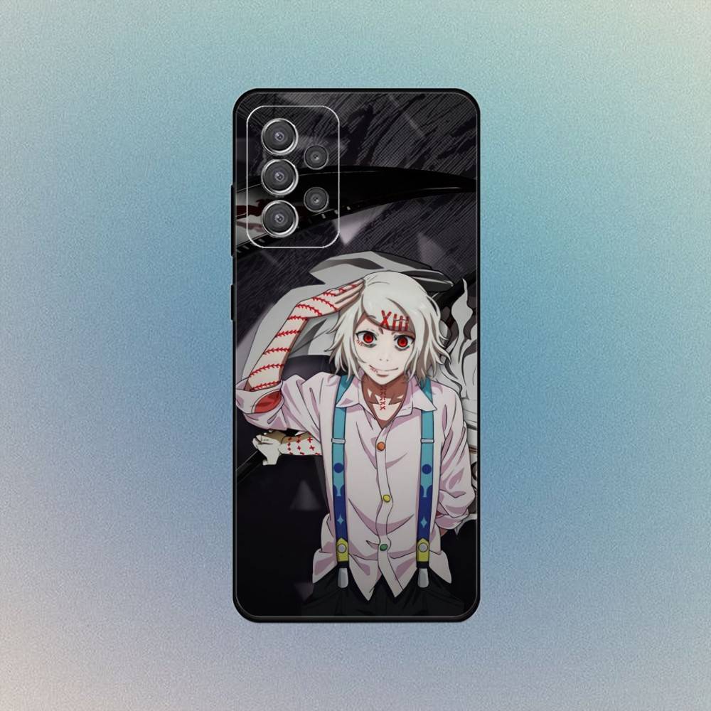 Чехол для телефона Tokyo Ghoul JUZO S-SUZUYA для Samsung S25, S24, S21, S22, S23, S30, Ultra, S20 Черный Мягкий Чехол