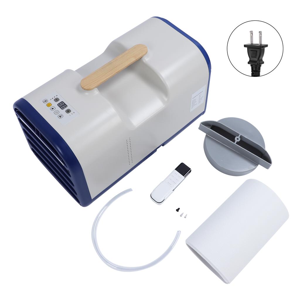 Портативный кондиционер с функциями обогрева и охлаждения, двойного назначения, 5000 БТЕ, портативный блок кондиционера, испарительный воздухоохладитель