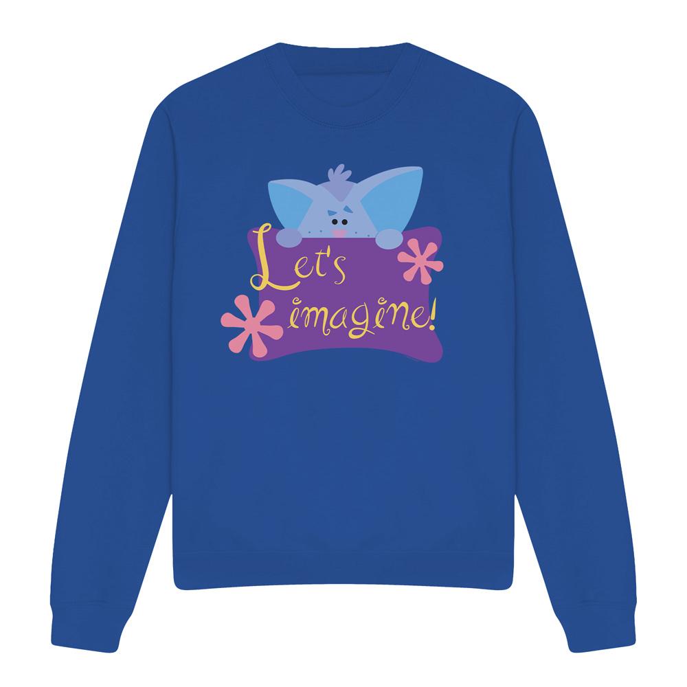 Blue´s Clues Unisex Adult Let´s Imagine! Sweatshirt