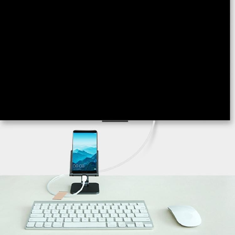 Алюминиевый адаптер Type C на VGA 1080P, стабильная передача сигнала, конвертер для проекции, идеально подходит для мониторов и планшетов