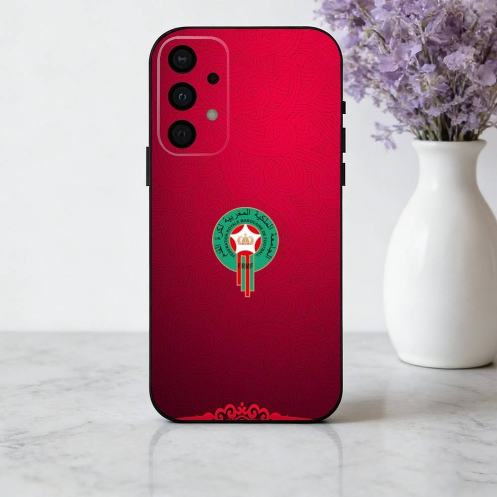 M-Марокко-C M-Марокко F-Флаг Чехол для телефона для Samsung Galaxy A73,A72,A71,A70,A53,A52,A51,Мягкий силиконовый черный чехол