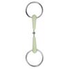 Конский трензель с резиновой обмоткой, нержавеющая сталь, свободное кольцо, конский мундштук для тренировок и верховой езды