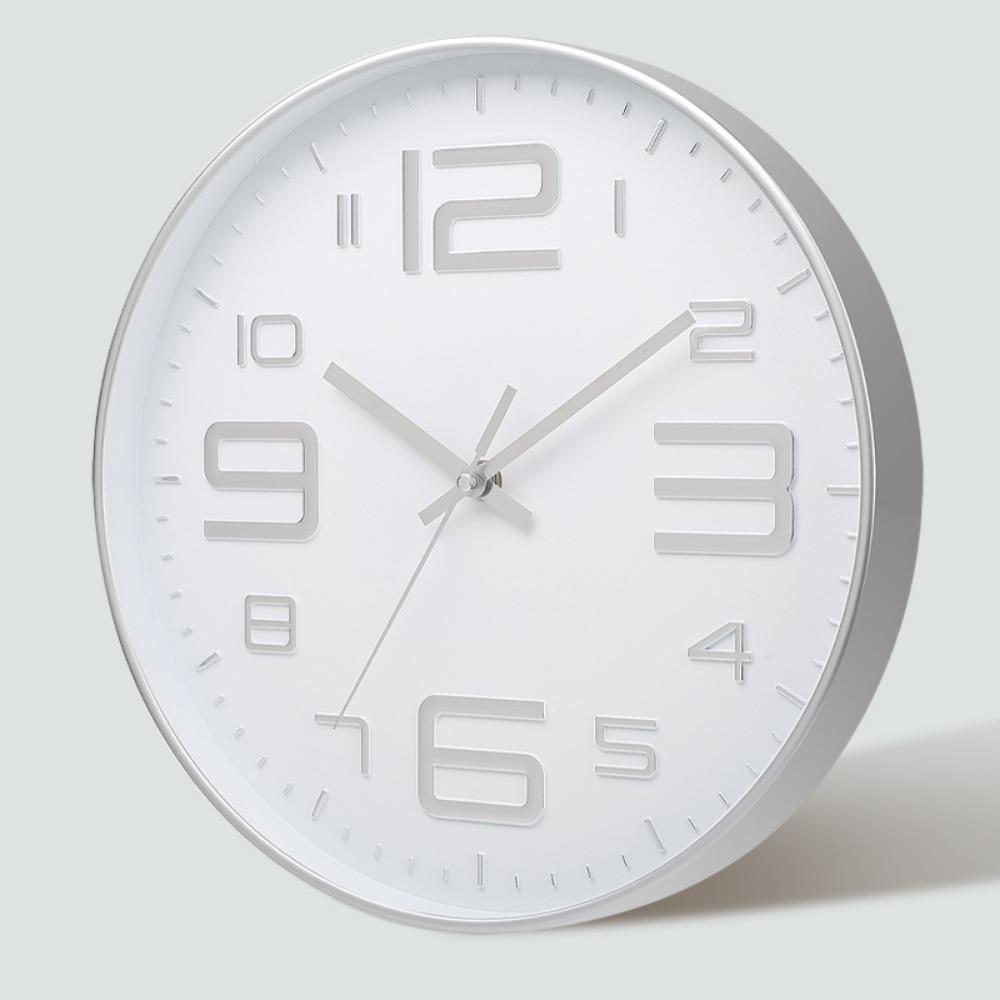 Бесшумные настенные часы в скандинавском стиле, уникальные настенные часы, персонализированные цифровые часы, бытовые