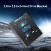 Кронштейн-адаптер для крепления 2,5-дюймового SSD/HDD к 3,5-дюймовому держателю жесткого диска для домашнего компьютера