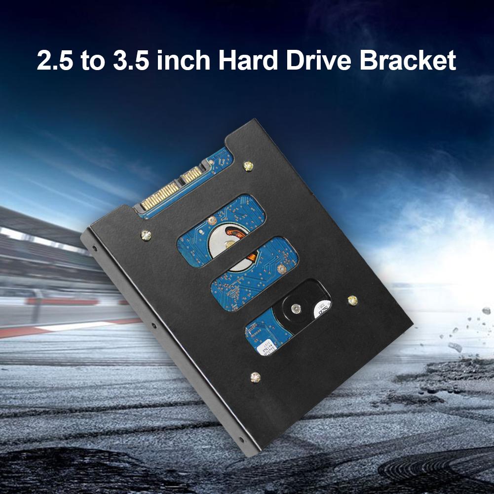 Кронштейн-адаптер для крепления 2,5-дюймового SSD/HDD к 3,5-дюймовому держателю жесткого диска для домашнего компьютера