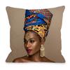 Home Decor Fashion Afro Black Women Girls Sofa Pillowcases Bedroom Living Room Decor Cushion Covers