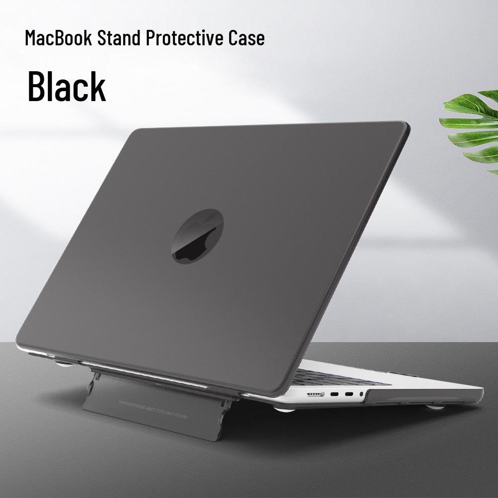 Защитный чехол-книжка из матового кристалла с подставкой для Apple MacBook Neo 13/14.2/15 Pro/Air