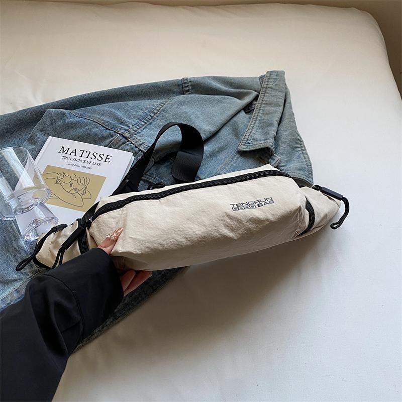 Сумка через плечо женская спортивного стиля, на плечо, нагрудная