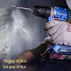 Бесщеточная ударная дрель Dongcheng 20V (без аккумулятора), штекер CN (адаптер в комплекте)