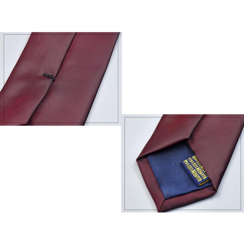 Мужской благородный галстук для свадебной вечеринки, деловые официальные костюмы, модный удобный предварительно завязанный галстук на молнии, узкий галстук