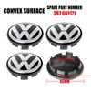 4pcs 56/65/66mm Car Wheel Center Cap Hub Cover Badge  For Volkswagen VW Golf R GTI Touareg Jetta GTD CADDY Polo Tiguan B6 Passat ADFGH1