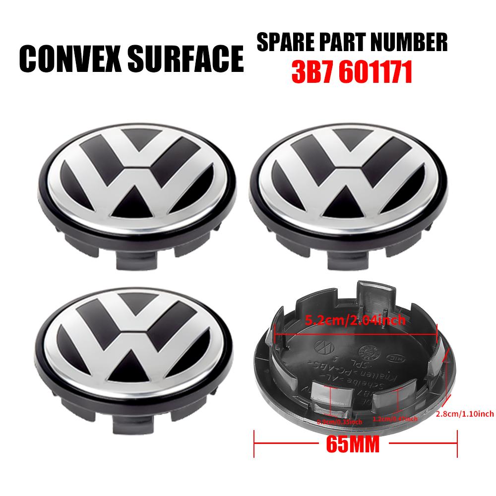 2026 Hot For VOLKSWAGEN VW 4PCS 56MM/65MM/66MM Car Wheel Center Hub Caps Hubcap Tire Rim Covers Replacement Decoration For Volks