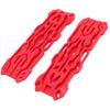 1 Pair RC Crawler Decorative Board Escape Recovery Plastic Sand Simulation Ladder for Remote Control Car with Cable Ties
