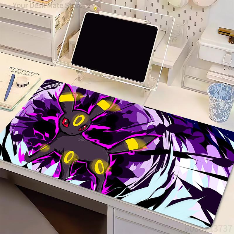 Mouse Pad P-Pokemon Large xxl Rubber Computer Gaming Accessories HD Print Mousepad Extended Desk Mat Locking Edge Gamer Carpet