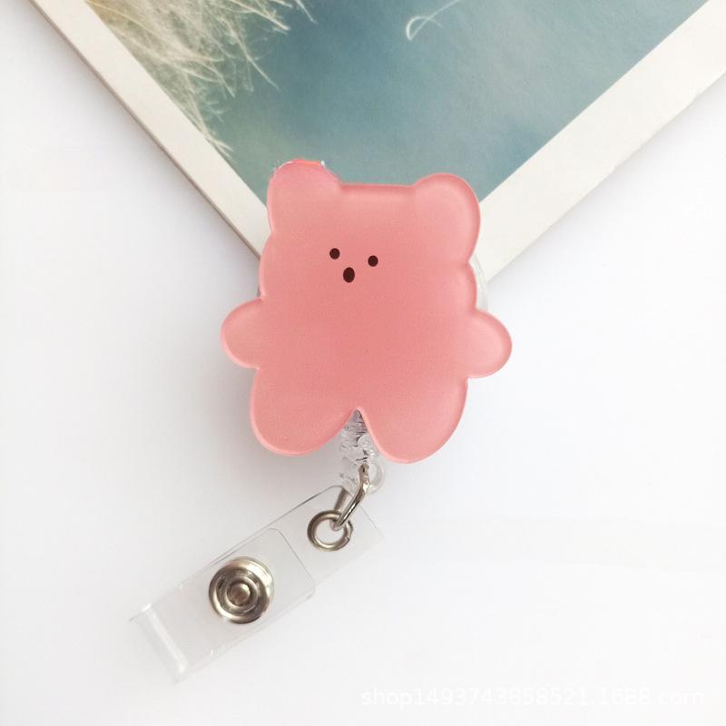 Клетчатый бейдж-ролик со звездой для студентов, медсестер, выдвижной, для работников, держатель для ID, школьный шнурок с клипсой, медицинские зажимы для рабочих карт