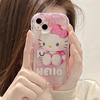 Чехол Hello Kitty для iPhone 14/13 Pro/12/11/XR/7 - Милый и простой дизайн