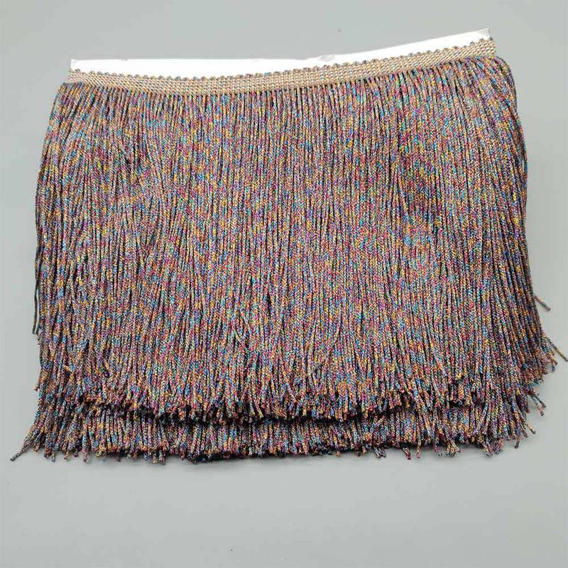 10 метров 15 см длинная бахрома кружево кисточка полиэстер кружевная отделка лента сшить латинское платье сценическая одежда занавес DIY аксессуары