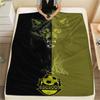 1Pc Bor - FC Print Flannel Blanket High Quality Warm Comfortable Cover for All Seasons Perfect for Gifts Home Decor
