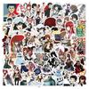 10/30/50 шт. Аниме Steins Gate Игровые Наклейки Мультяшные Makise Kurisu Shiina Mayuri Наклейка Скрапбукинг Багаж Телефон Граффити Наклейки