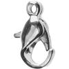 10 Mm Lobster Clasps - Silver - 10 Pcs