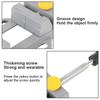 Woodwork Tools Flat Tongs Bench Vise Aluminum Drill Press Vise Benchs Clamp For Electric Drill Stand Drill Press Stand Kit