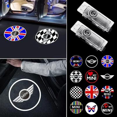 2 шт. Для BMW MINI Cooper One S JCW R56 R55 R53 F55 F56 R57 R60 Автомобильные Дверные Приветственные Лампы HD LED Лазерный Проектор Световые Аксессуары