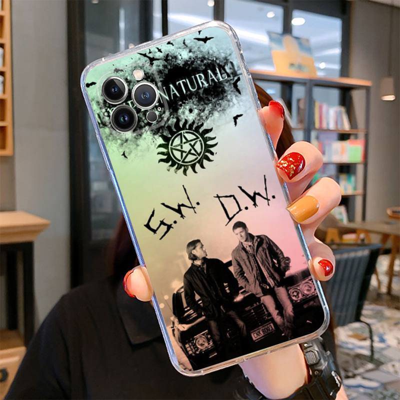 YNDFCNB Сверхъестественное SPN Дин И Сэм Чехол Для Телефона Для iPhone 14 13 12 Mini 11 Pro XS Max X XR SE 6 7 8 Plus Мягкая Силиконовая Крышка
