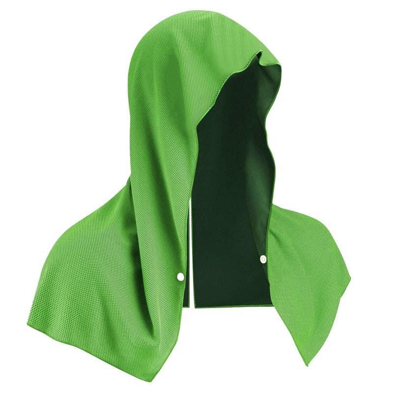 Outdoor Sports Sun Protection Cooling Towel Gym Beach Camping U-Shaped Cooling Hoodie Headscarf Quick-Drying Towel