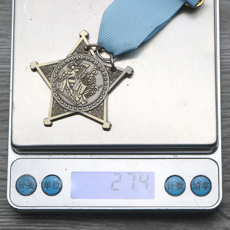 Медаль Почета Мэйхай, Медали, Металлические значки, Стильные значки, Реквизит для кино и телевидения, Рождественский подарок, Наполнители для чулка