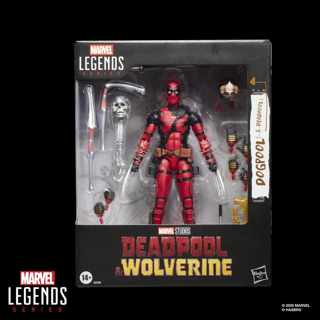 Hasbro Marvel Legends Серия Догпул Marvel Studios Дэдпул Росомаха Коллекционная фигурка 15 см G2126 (и Дэдпул), & (аутентичный)
