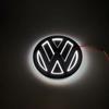 XJBRL1 VW 11cm 4D/5D Logo Light LED Rear Badge Light Front Grille For VW Bora Golf Jetta POLO MAGOTAN Passat Logo Light  Trunk Sticker