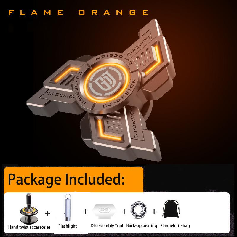 Мини-спиннеры Typhoon со светящимся, прочным высокоскоростным бесшумным подшипником, спиннер для пальцев, снятие стресса, подарки для взрослых и детей