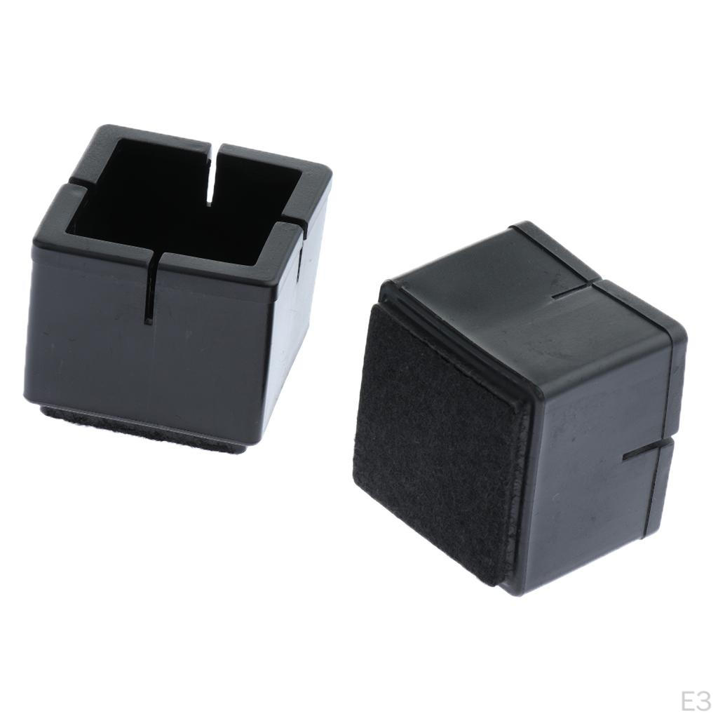 10 шт. защитные колпачки для ног, ножки мебельного стола, 3x3,3 см