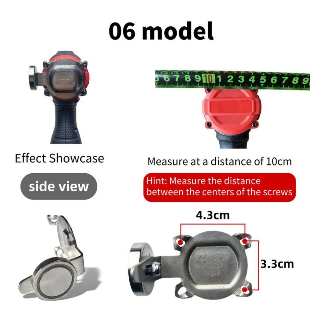 Cordless Power Tool Belt Clip Knock-proof Drill Waist Hanger New Drill Belt Hook Workshop Use