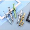 Creative Airplane Neutral Pen Military 0.38mm Black Ink Weapon Fighter Helicopter Gel Pen Student School Office Stationery Gifts