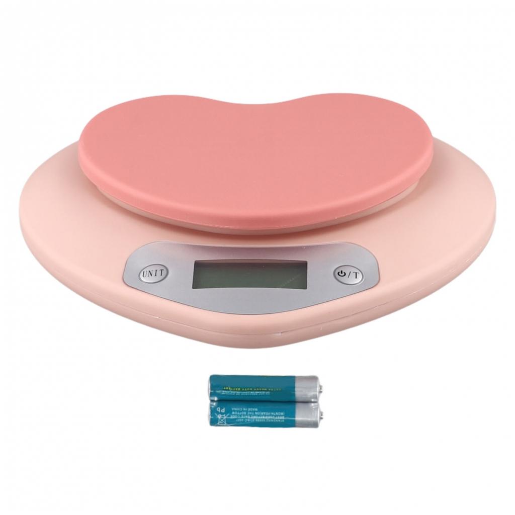 Sleek and Stylish Digital Kitchen Scale Up To 5kg with Tare Function