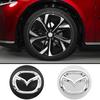 4PCS 56mm Car Wheel Hub Center Caps Rim Cover Badge Emblem For Mazda 3 6 Atenza Axela CX3 CX5 Demio MP MS RX8 2 Auto Accessories NT1