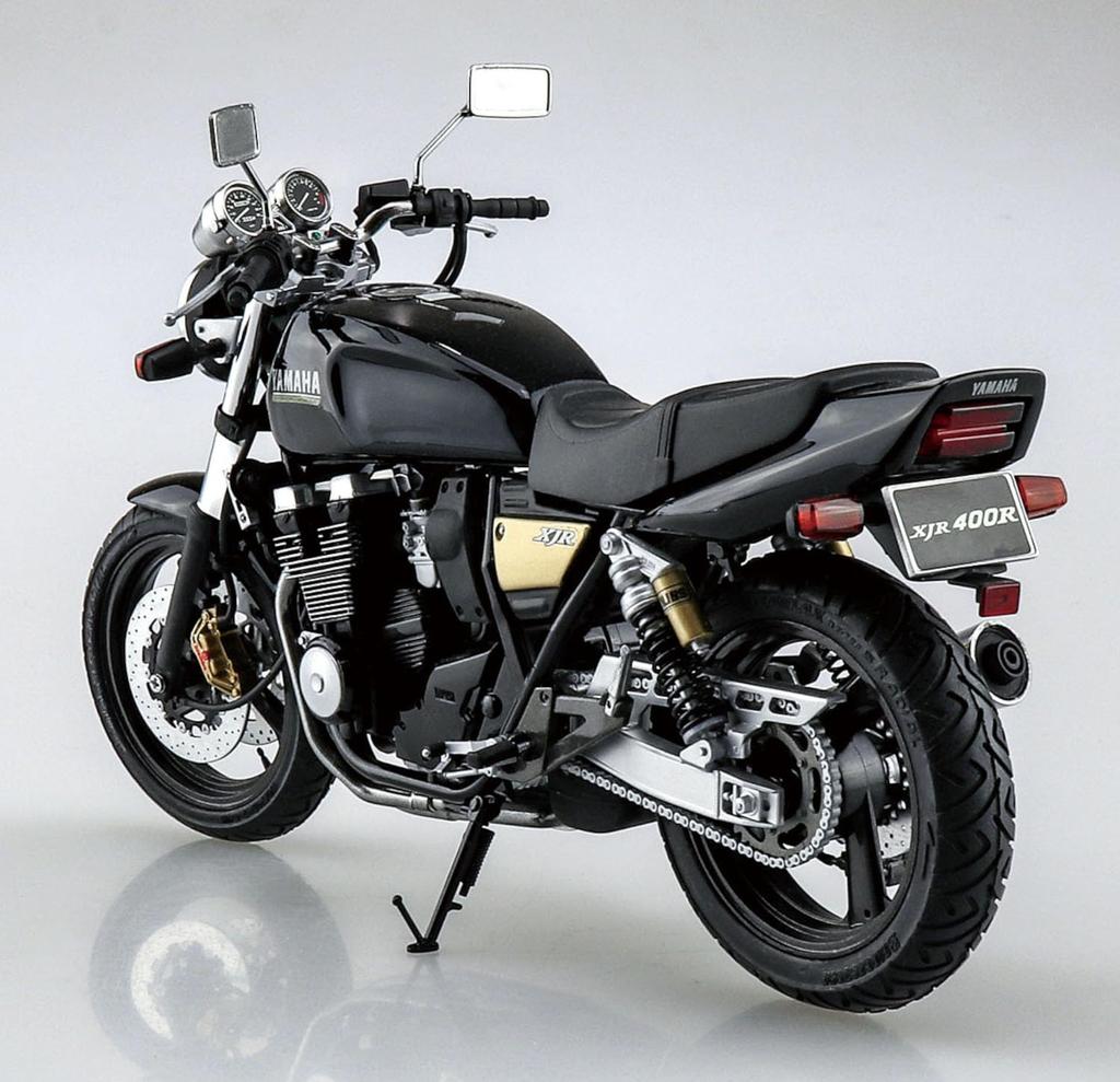 AOSHIMA Серия Мотоциклов 38 YAMAHA 4HM XJR400R Пластиковая Модель в Наборе 1/12 '95
