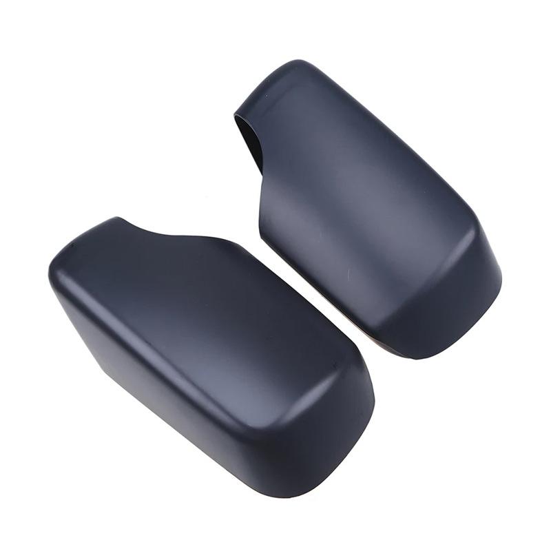 Матовая черная крышка корпуса бокового зеркала заднего вида для BMW 3 серии E46 1998 2005 Декоративные накладки для внешней отделки автомобиля