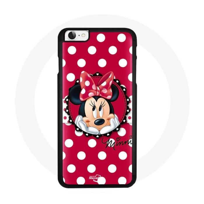 Coque - Maniacase - Iphone 6 - Souple - Design original - Minnie Mouse