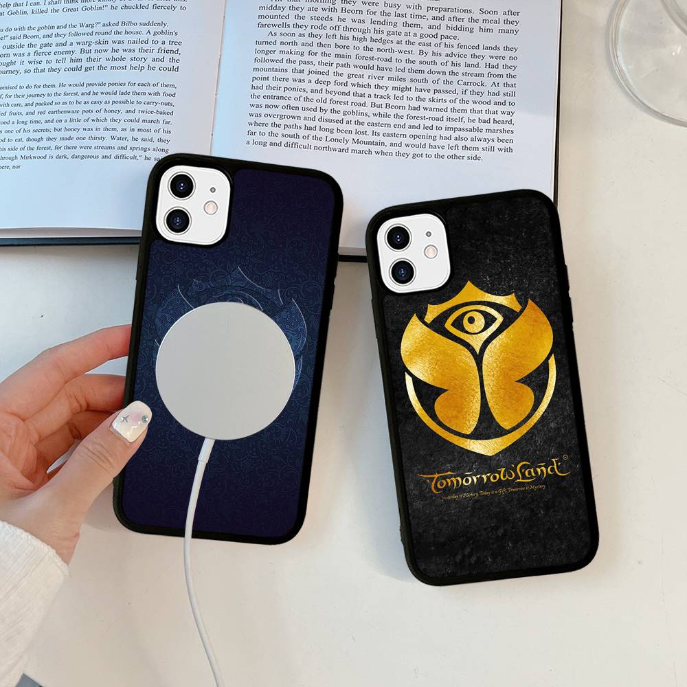 Чехол для телефона T-TomorrowlandS Магнитный чехол для iPhone 17 16 14 13 12 11 15 Pro Max Plus Для Magsafe Беспроводная зарядка Чехол