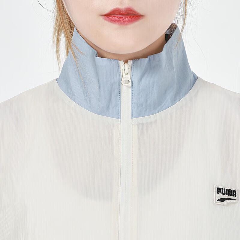 Puma Мужская вязаная куртка для бега и тренировок, color-block, с воротником-стойкой 532726-73