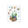 Toilet Lid Stickers Self-adhesive PVC Decals Vinyl Art Decoration Creative Undersea Animals & Plants Wall Stickers Removable Bathroom Ceramic