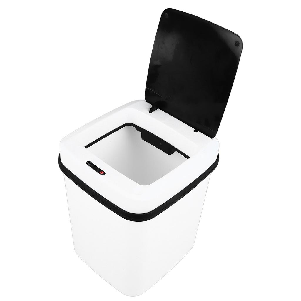 Умный мусорный бак большой емкости со светодиодной подсветкой, автоматический датчик движения, мусорное ведро с кнопкой для домашнего использования