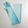 Thin Mesh Long Sheer Gloves Full Finger Driving Gloves Opera Prom Long Transparent Gloves  Summer