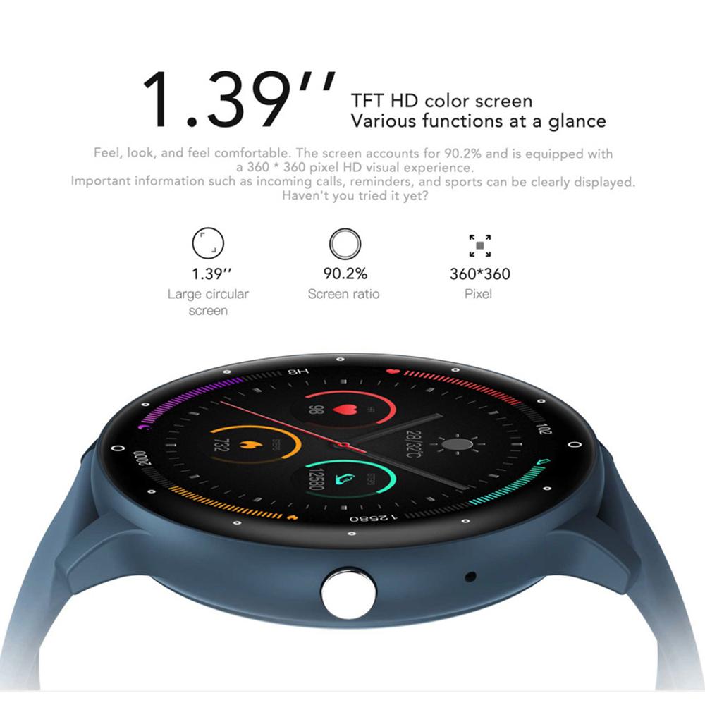 SACOSDING Smart Watch Women Men Lady Gift Fitness Bluetooth Call Heart Rate Monitor Waterproof Smartwatch ZL02 Upgrade Brand Sport