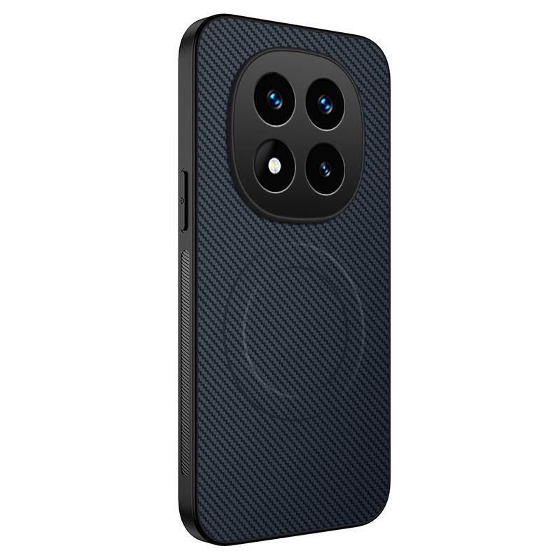 Для Redmi 14C Note 14 Pro Plus 5G 4G Чехол для телефона Магнитная беспроводная зарядка Защита объектива Силиконовый кожаный чехол-накладка