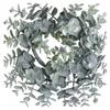Hill Interiors Эвкалиптовый рождественский венок из свечей