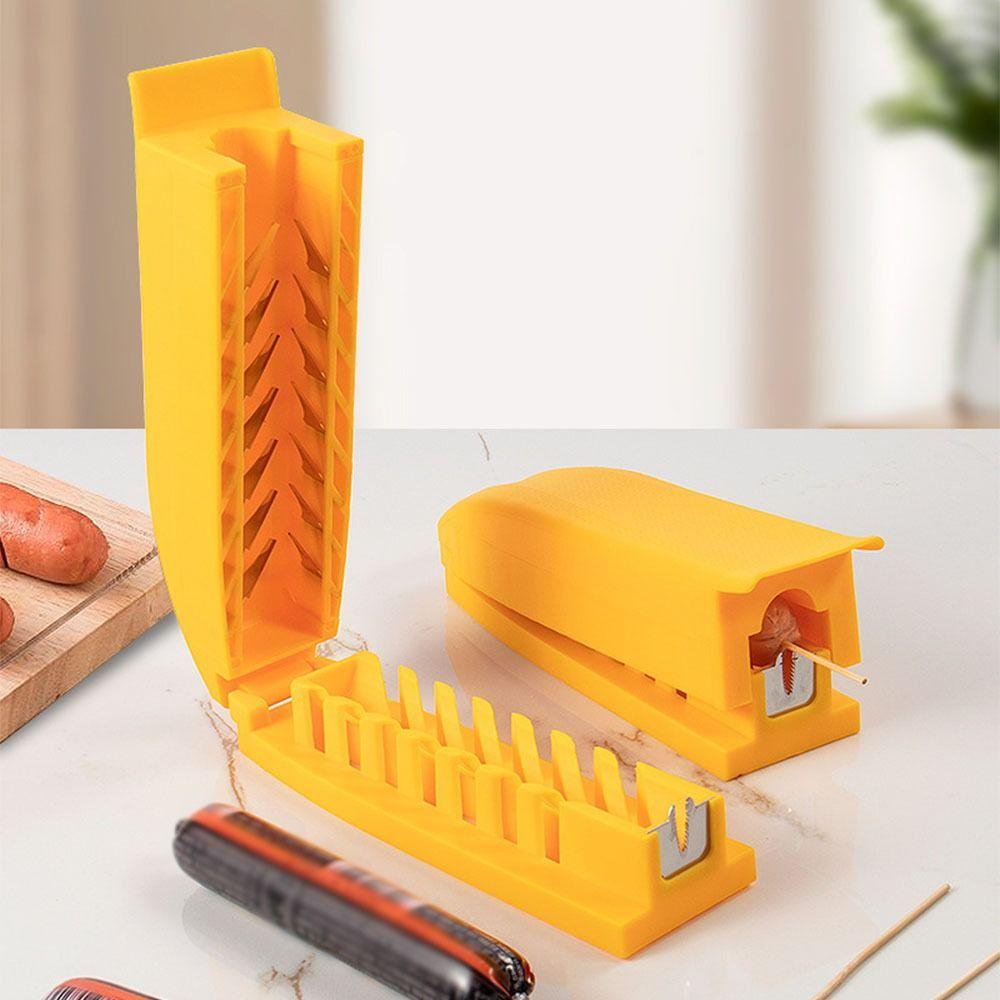 Stainless Steel Sausage Peeler DIY Ham Slicer Multifunctional Hot Dog Cutter Barbecue Tools