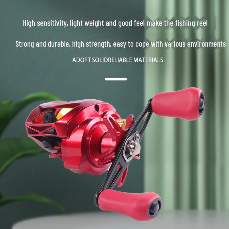 Черная металлическая взрывозащищенная катушка-капля для рыбалки для дальнего заброса